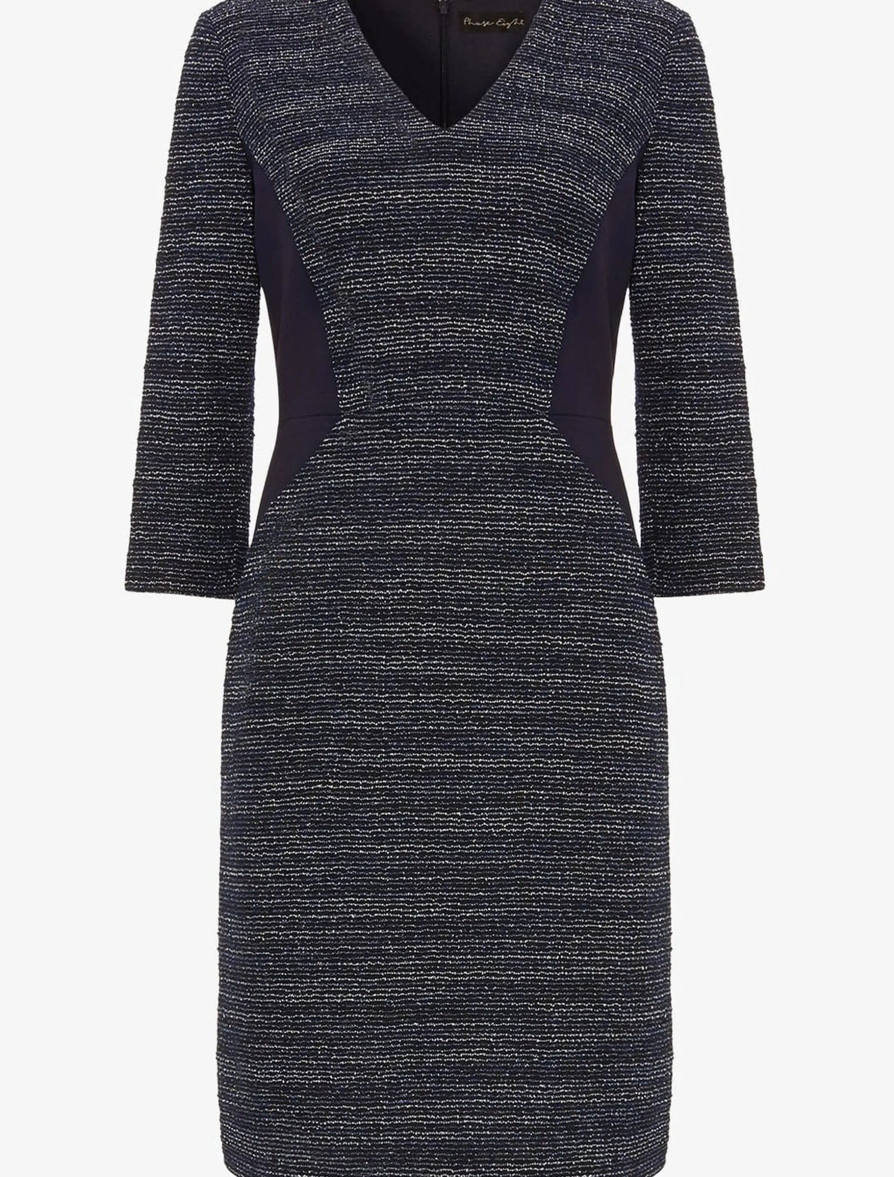 Dresses^Phase Eight Marisa Metallic Dress Navy