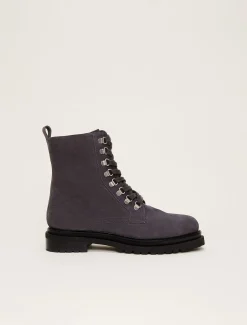 Boots^Phase Eight Meladie Suede Lace Up Hiker Boot Grey