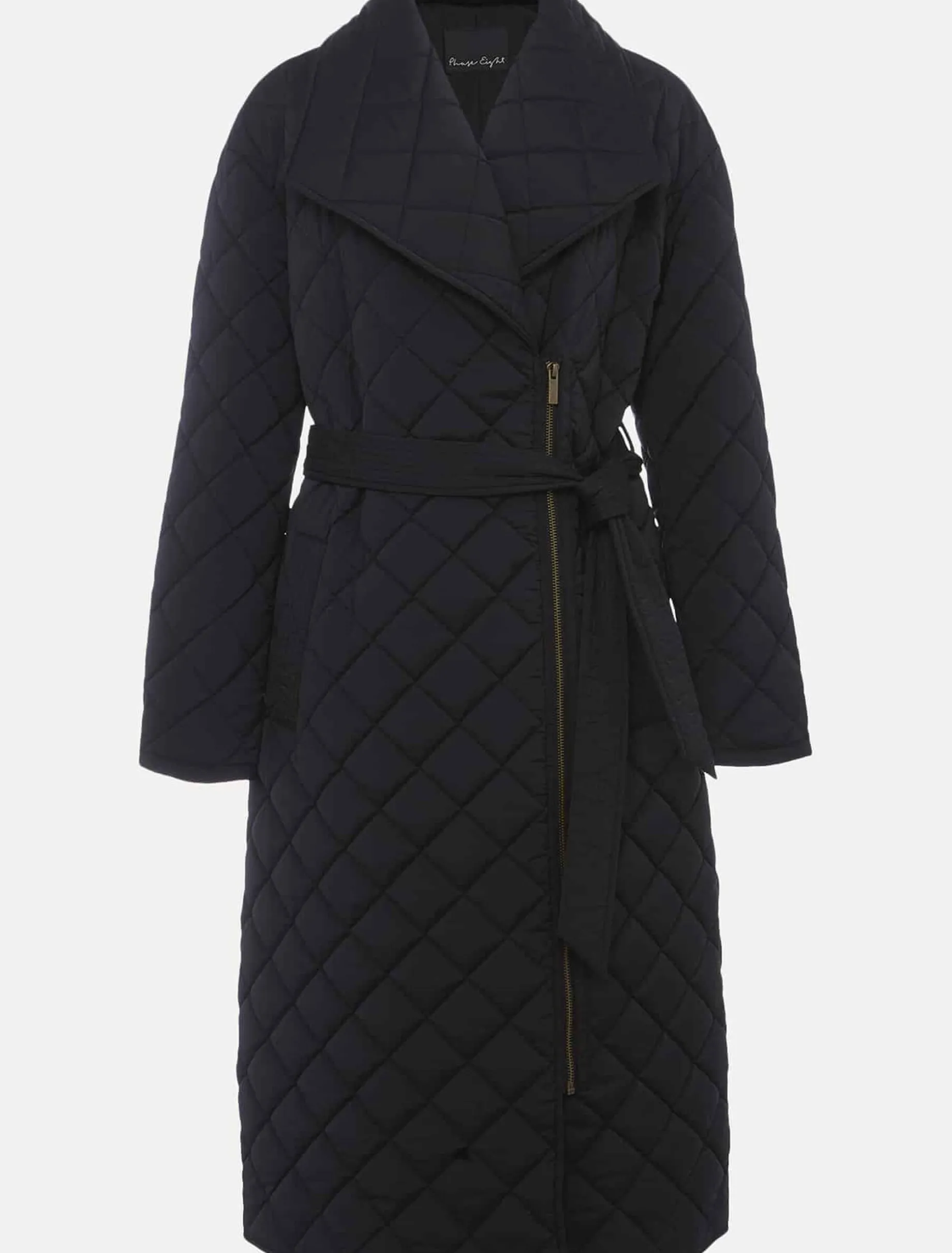 Coats^Phase Eight Nila Quilted Puffer Coat Black