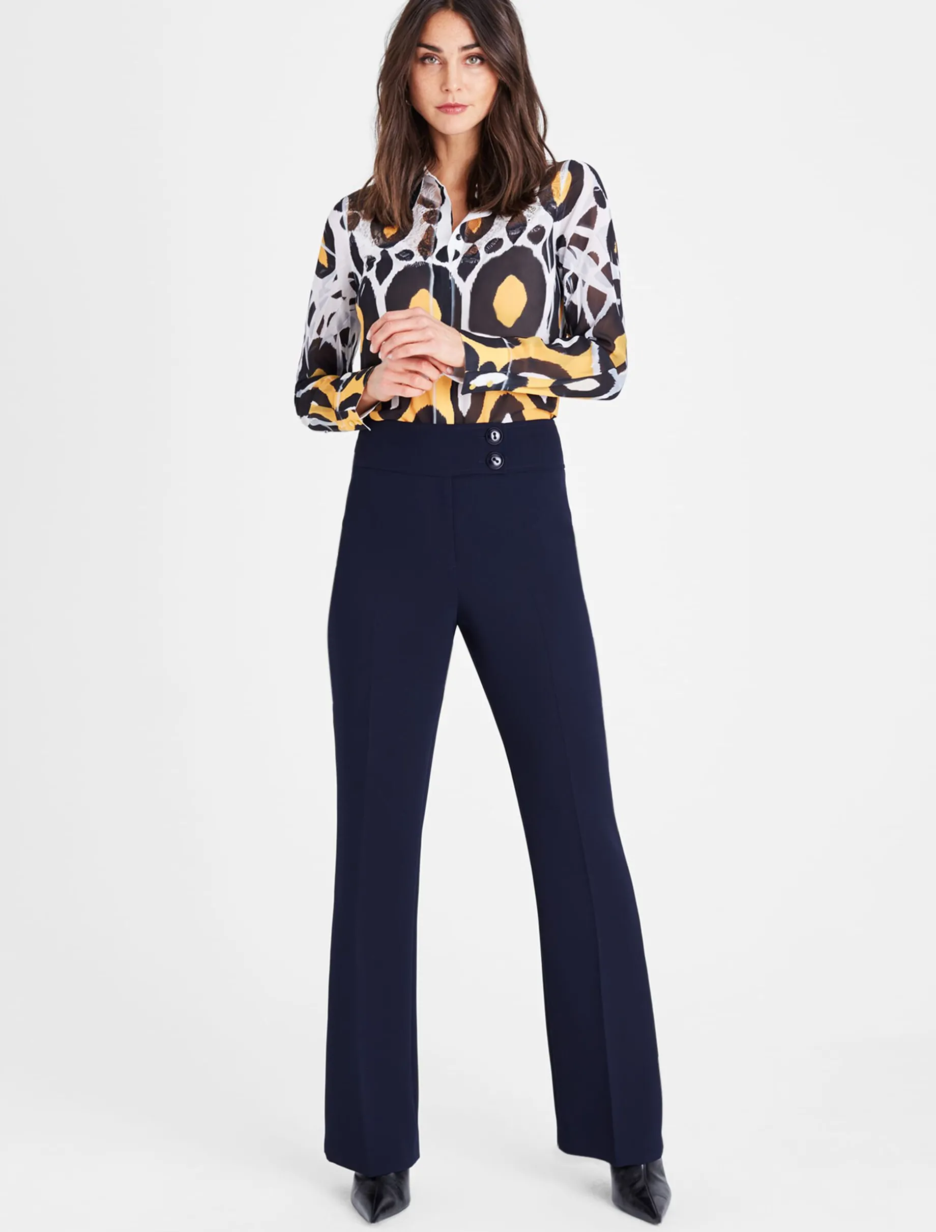 Trousers & Shorts^Phase Eight Nina City Suit Trousers Navy