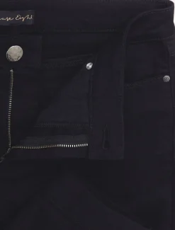 Trousers & Shorts^Phase Eight Ocha Straight Leg Jeans Short Black