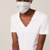 Scarves & Ponchos^Phase Eight Paisley Print Face Mask Grey/Ivory