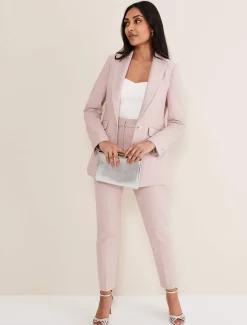 Jackets^Phase Eight Petite Eira Fitted Blazer Soft Pink