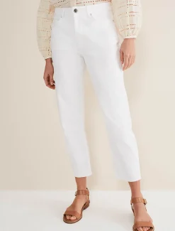 Trousers & Shorts^Phase Eight Petra Straight Leg Jeans White