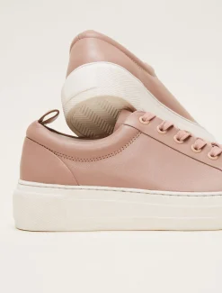 Flats^Phase Eight Platform Trainers Light Pink