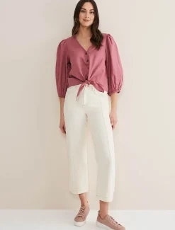 Flats^Phase Eight Platform Trainers Light Pink