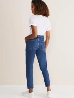Trousers & Shorts^Phase Eight Prue Mom Jeans Mid Wash Blue