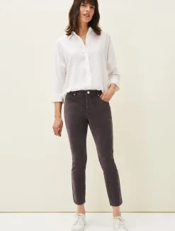 Jeans^Phase Eight Rae Fine Corduroy Jeans Putty