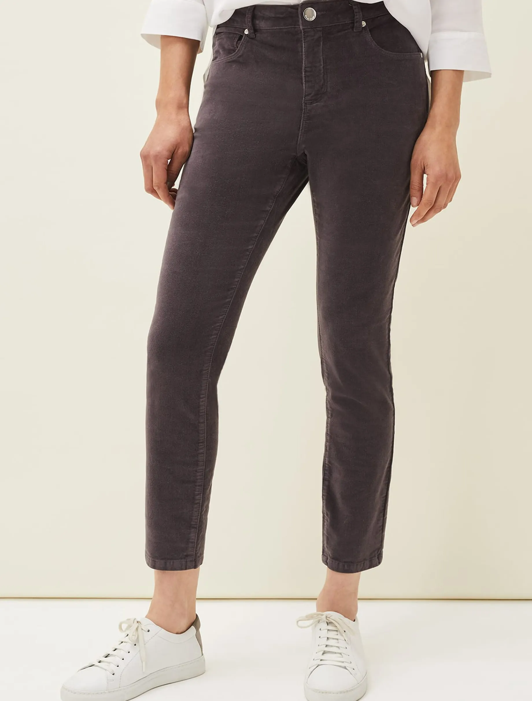 Jeans^Phase Eight Rae Fine Corduroy Jeans Putty