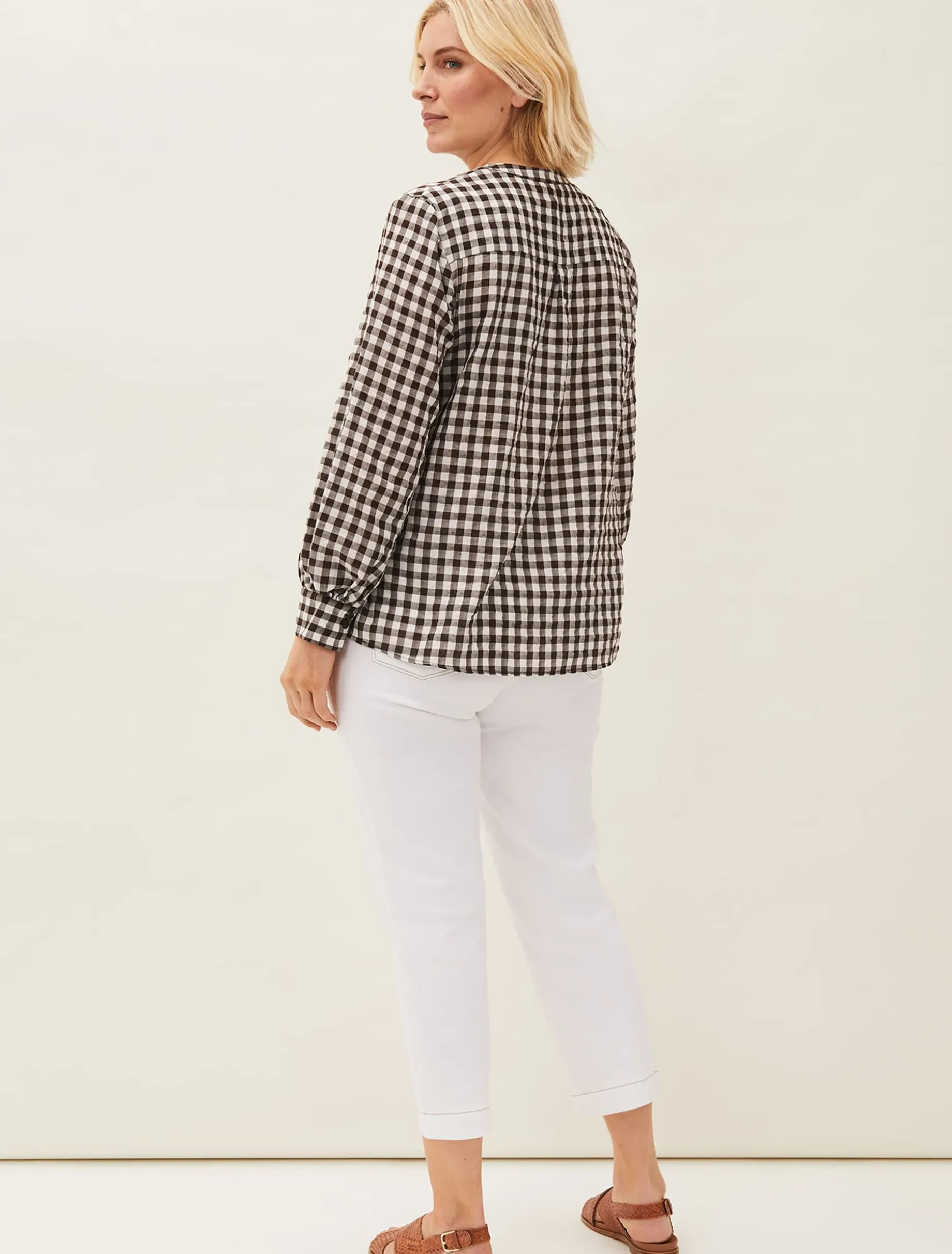 Jeans^Phase Eight Ramona Cropped Straight Leg Jean White
