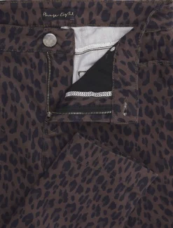 Trousers & Shorts^Phase Eight Ramona Leopard Print Straight Leg Jean Brown