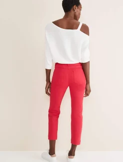 Trousers & Shorts^Phase Eight Ramona Straight Leg Jean Hot Pink