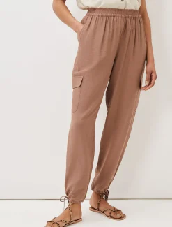 Trousers & Shorts^Phase Eight Rina Utility Jogger Mocha