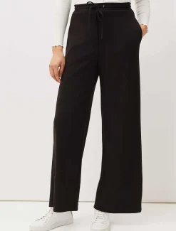 Trousers & Shorts^Phase Eight Ruth Wide Leg Jersey Trousers Charcoal