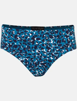 Swimwear^Phase Eight Sara Animal Print Tankini Brief Turquoise
