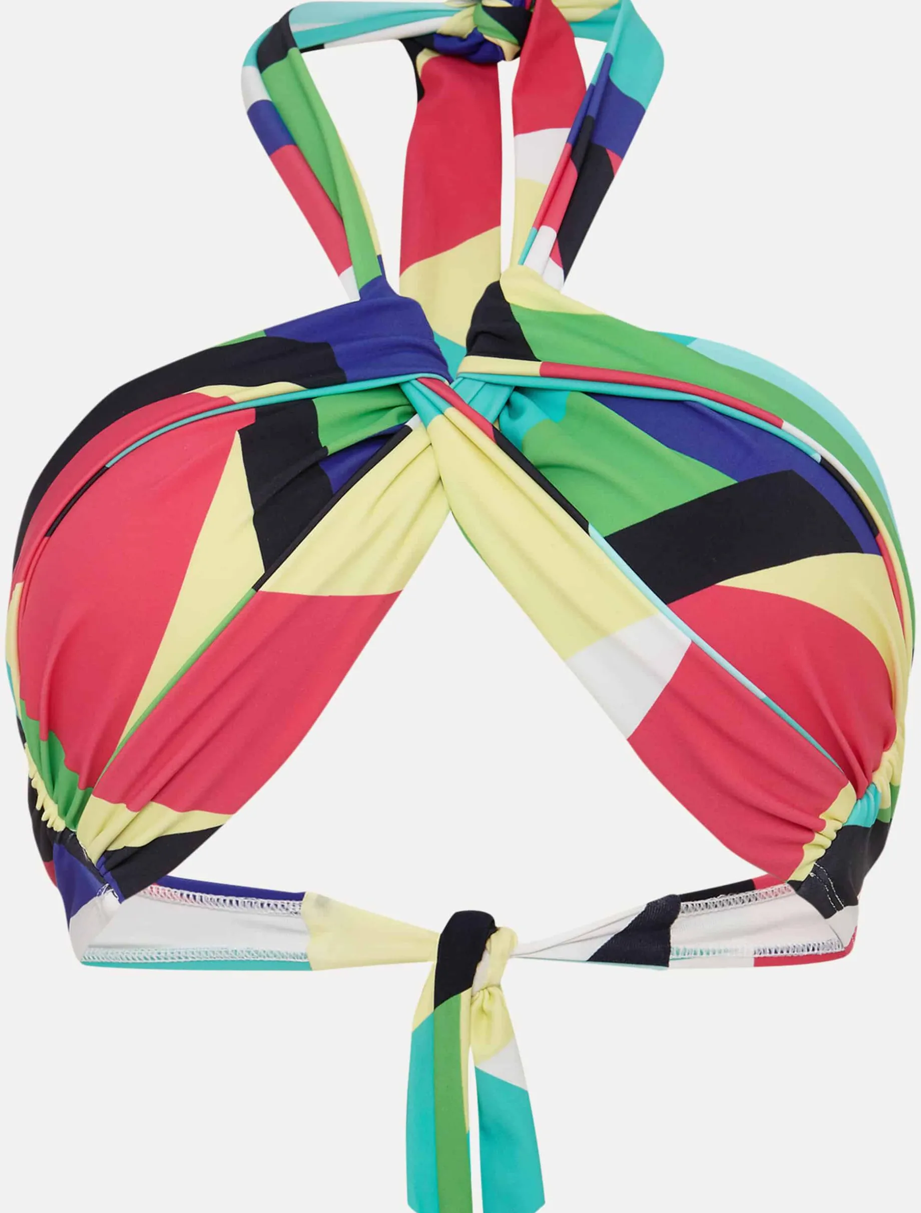Swimwear^Phase Eight Sedinia Abstract Print Bikini Top Multi-Coloured