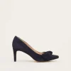 Occasion Shoes^Phase Eight Sim Suede Bow Court Shoe Navy