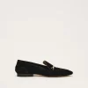 Flats^Phase Eight Smart Trim Loafer Black