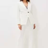 Trousers & Shorts^Phase Eight Solange Flared Suit Trousers Ivory