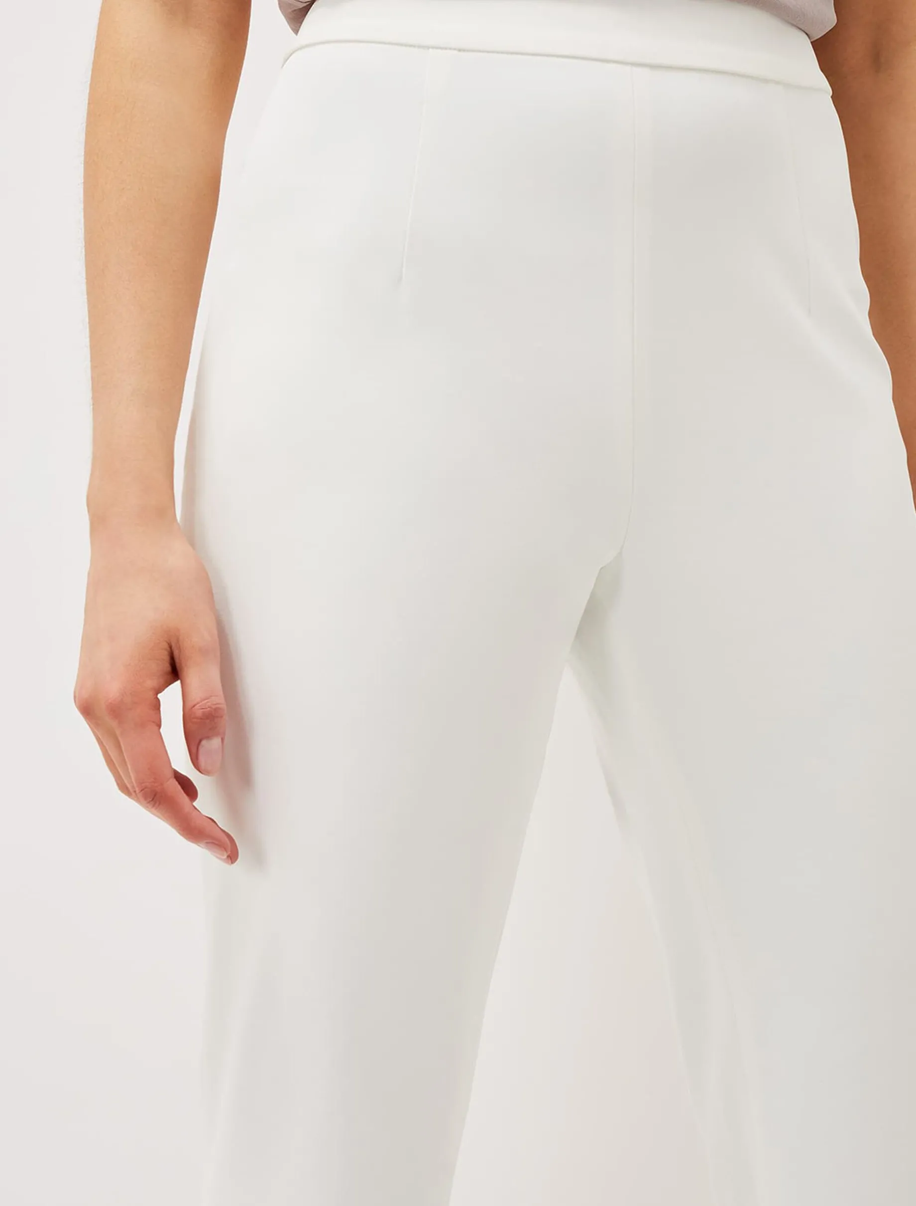 Trousers & Shorts^Phase Eight Solange Flared Suit Trousers Ivory