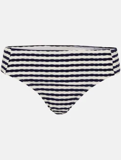 Swimwear^Phase Eight Thea Textured Stripe Tankini Brief Navy/Ivory