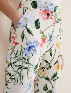 Trousers & Shorts^Phase Eight Ulrica Floral Cigarette Trousers Multi-Coloured