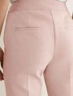 Trousers & Shorts^Phase Eight Ulrica Straight Leg Trousers Pale Pink