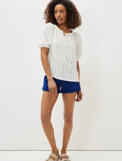 Trousers & Shorts^Phase Eight Una Denim Short Cobalt