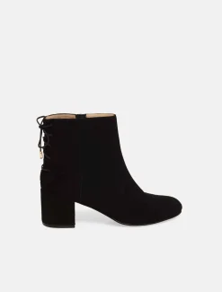 Boots^Phase Eight Valentine Lace Back Boots Black